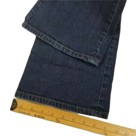 Polo Ralph Lauren Womens Sz 10 Boot Cut Jeans Blue Mid Rise Dark Wash W32 L29.5 - Picture 8 of 12